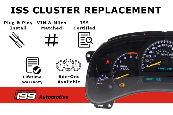 2000 - 2005 Chevy Impala 3 gauge - Instrument Cluster Replacement