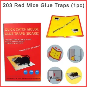 203 Red Mice Glue Traps (1pc)