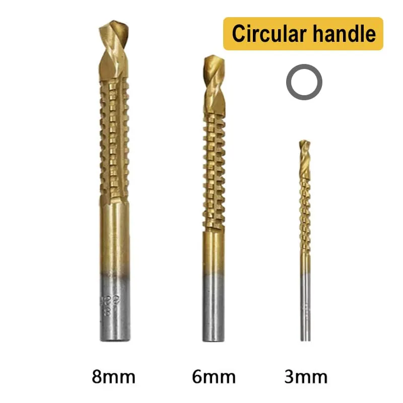 6Pcs Step Drill Bit Set