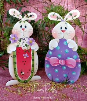 #709 Springtime Bunnies