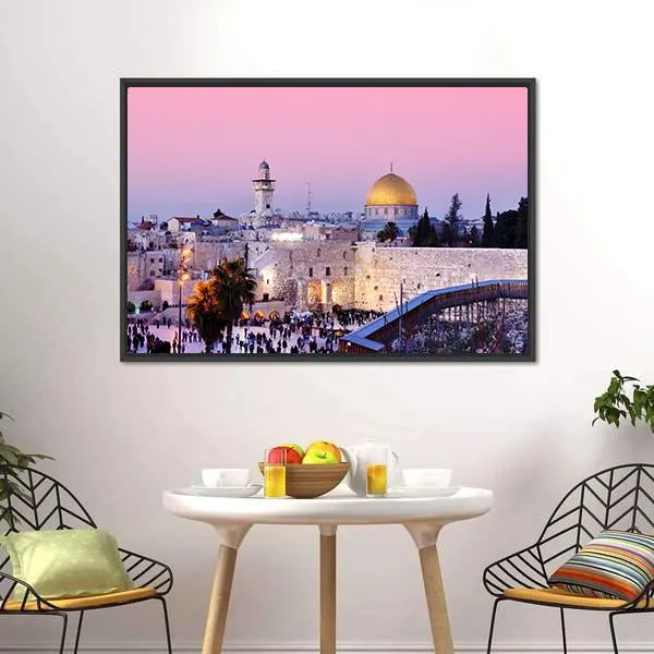 Al Aqsa Mosque Canvas Wall Art