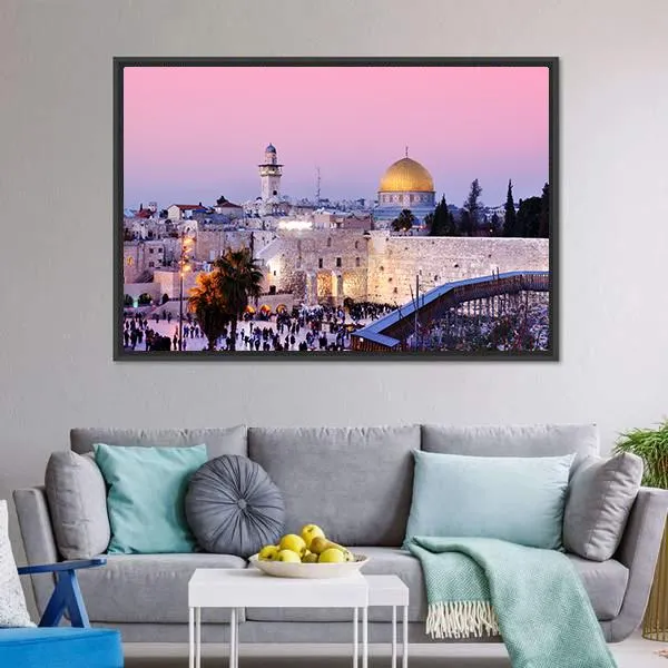 Al Aqsa Mosque Canvas Wall Art