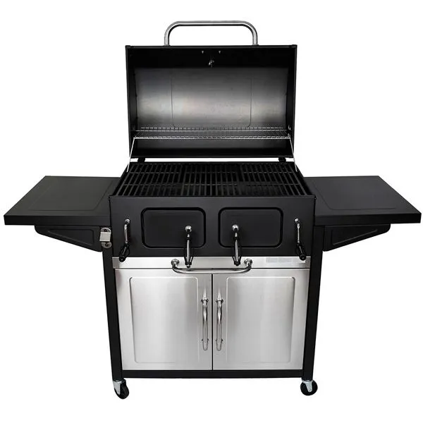 American Gourmet by Char-broil Cabinet Charcoal Grill Montana Deluxe