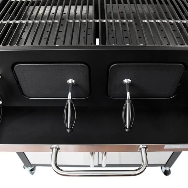 American Gourmet by Char-broil Cabinet Charcoal Grill Montana Deluxe