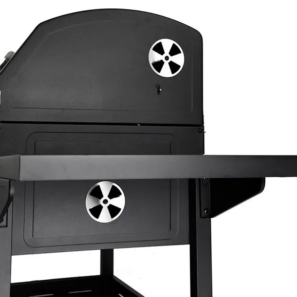 American Gourmet by Char-broil Cabinet Charcoal Grill Montana Deluxe