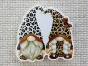 Animal Print Gnomes Needle Minder, Cover Minder, Magnet