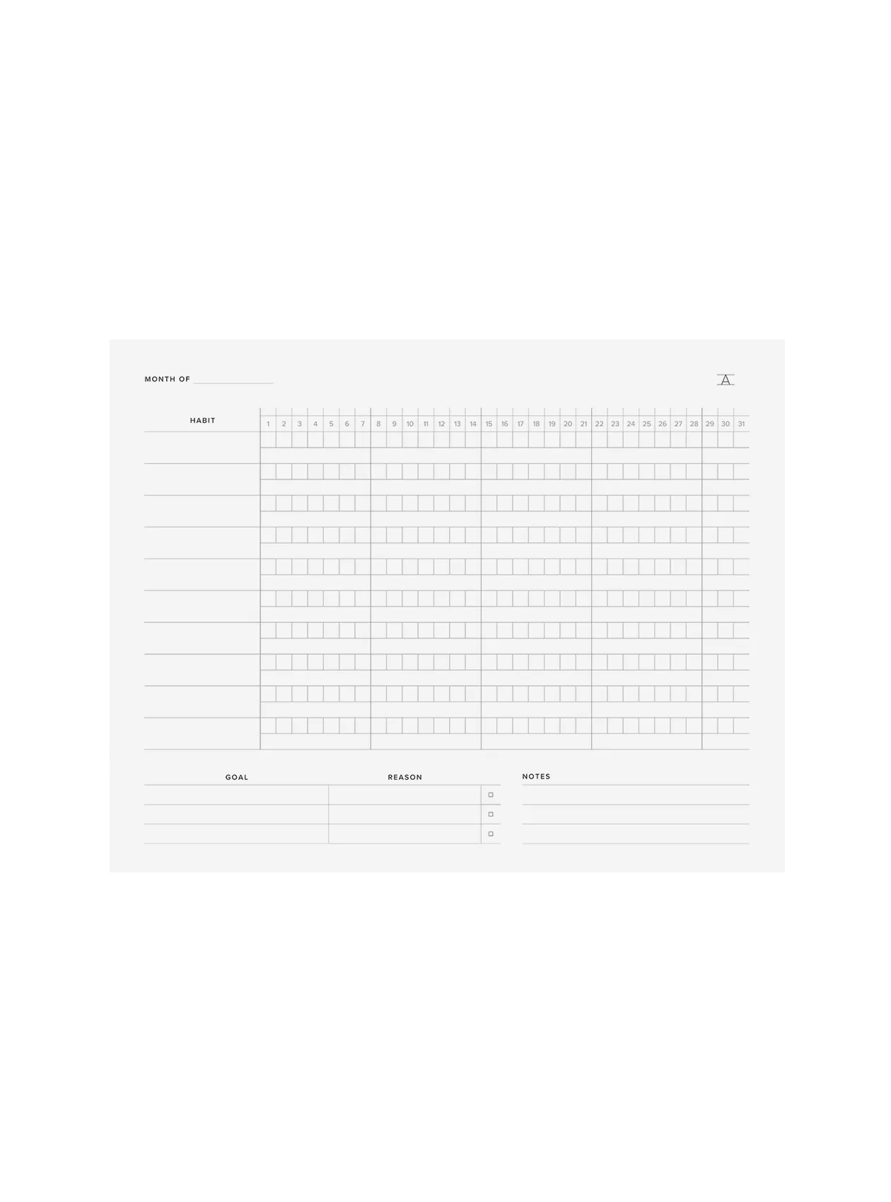 Appointed Habit Tracker