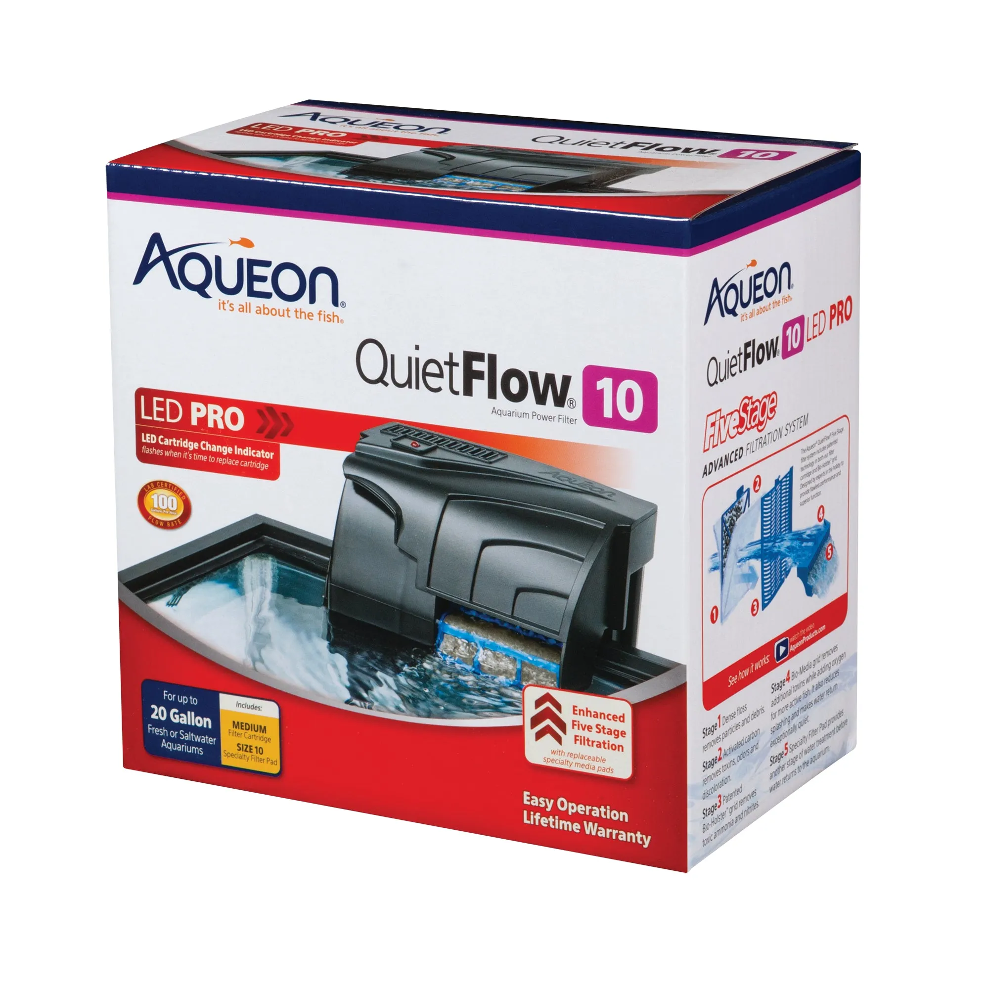 Aqueon Quietflow 10 Power Filter