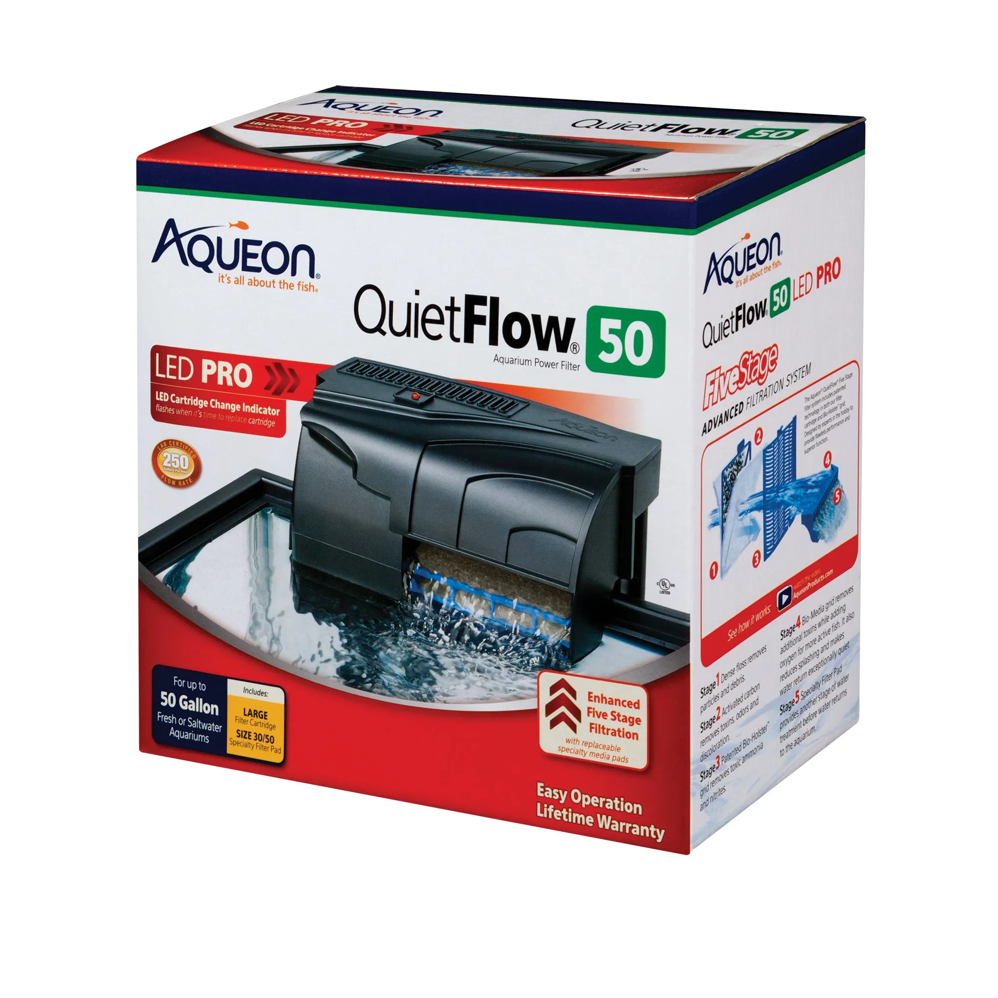 Aqueon Quietflow 50 Power Filter