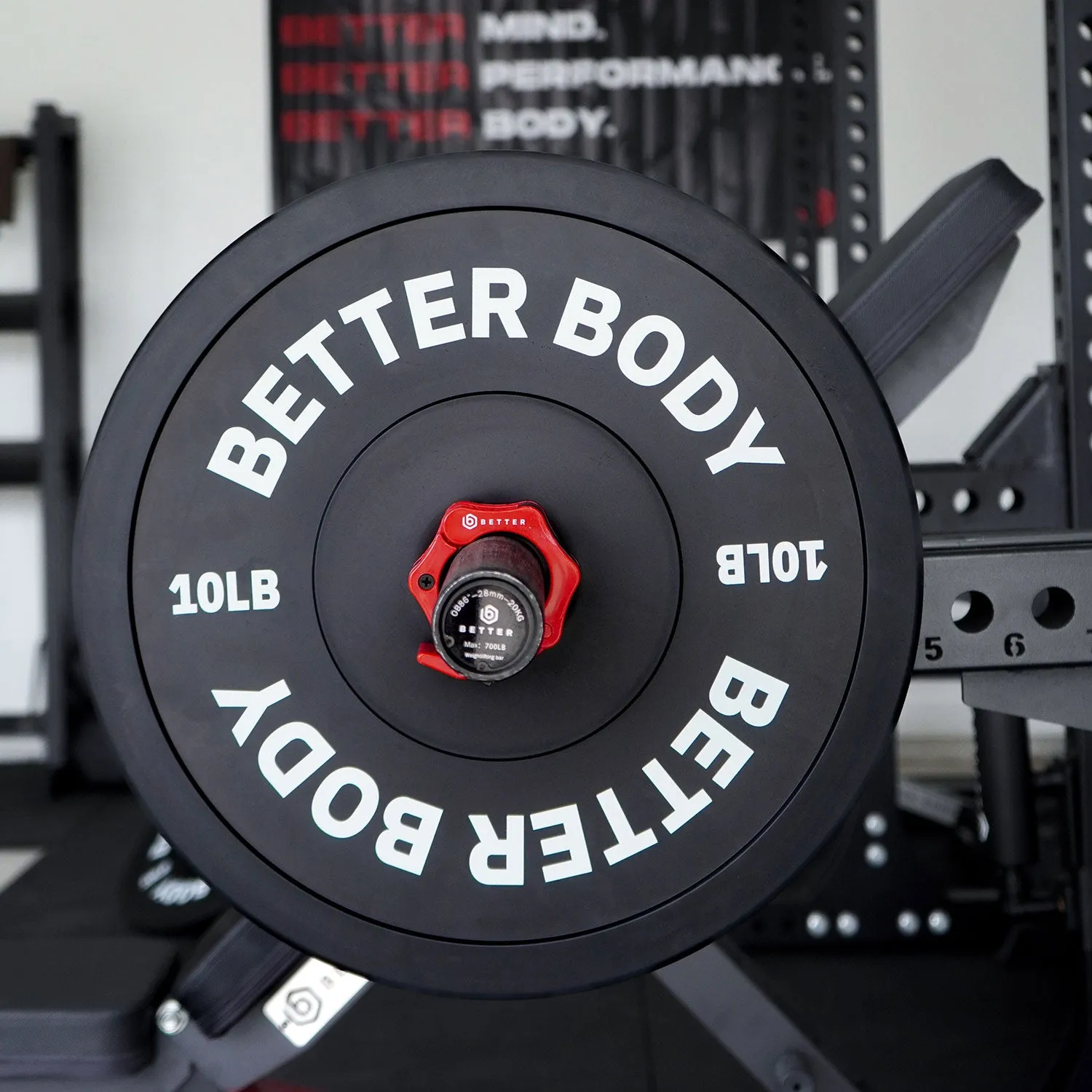 Better Body Power Bundle with Incline Squat Rack | 5-45lbs