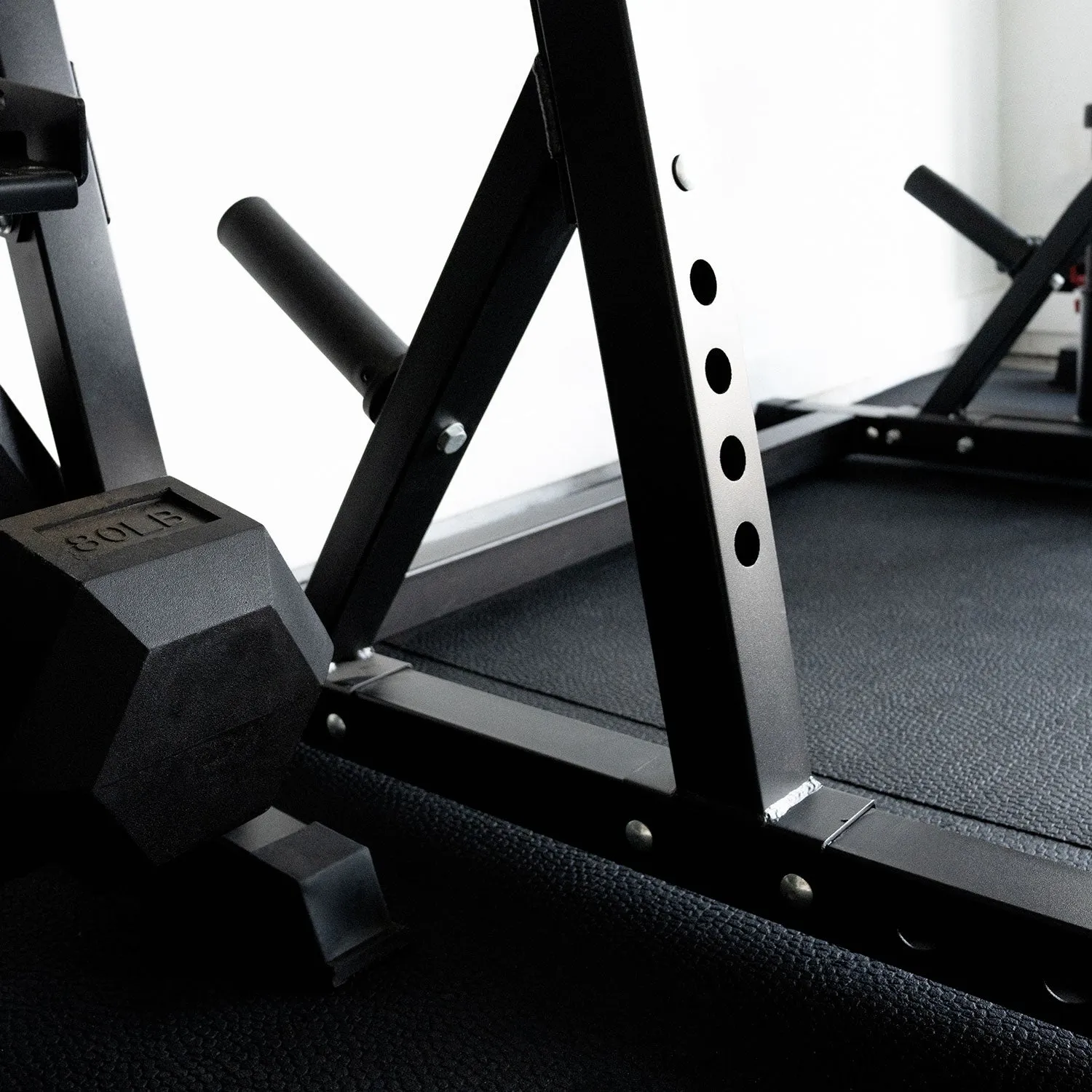 Better Body Power Bundle with Incline Squat Rack | 5-45lbs