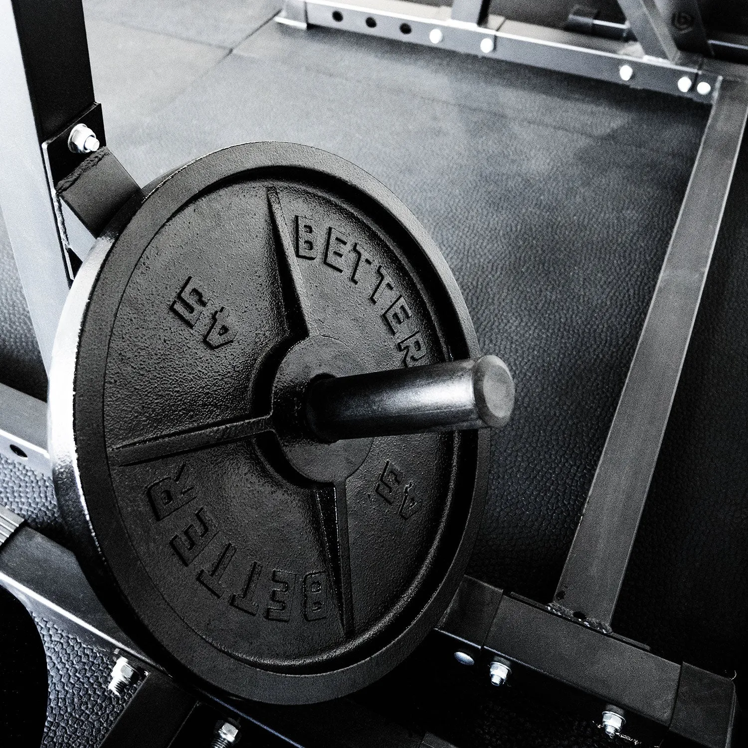 Better Body Power Bundle with Incline Squat Rack | 5-45lbs