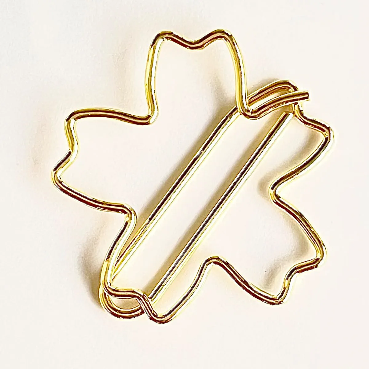 Binder Clips - Gold -Set of 6