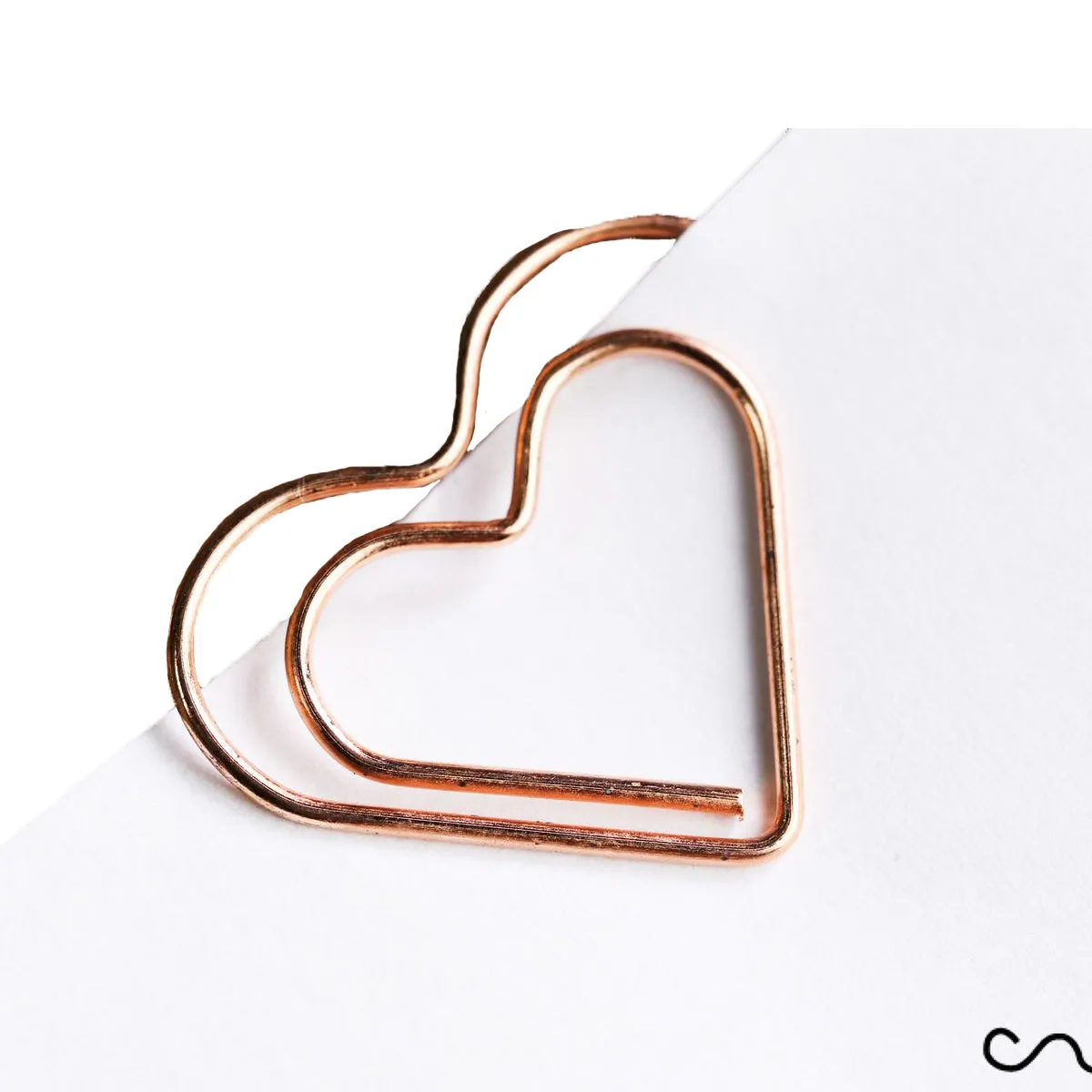 Binder Clips - Rose Gold  Set of 6