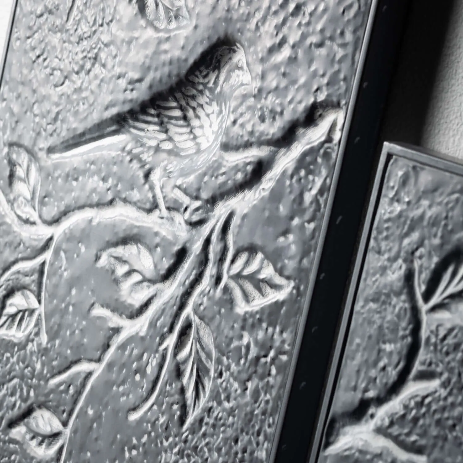 Bird & Botanic Etched Panels