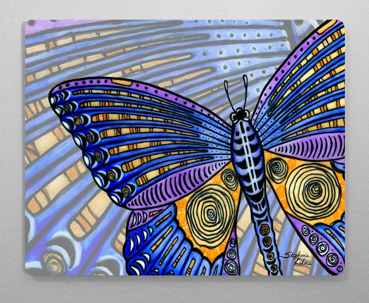 Butterfly Wings Aluminum Wall Art