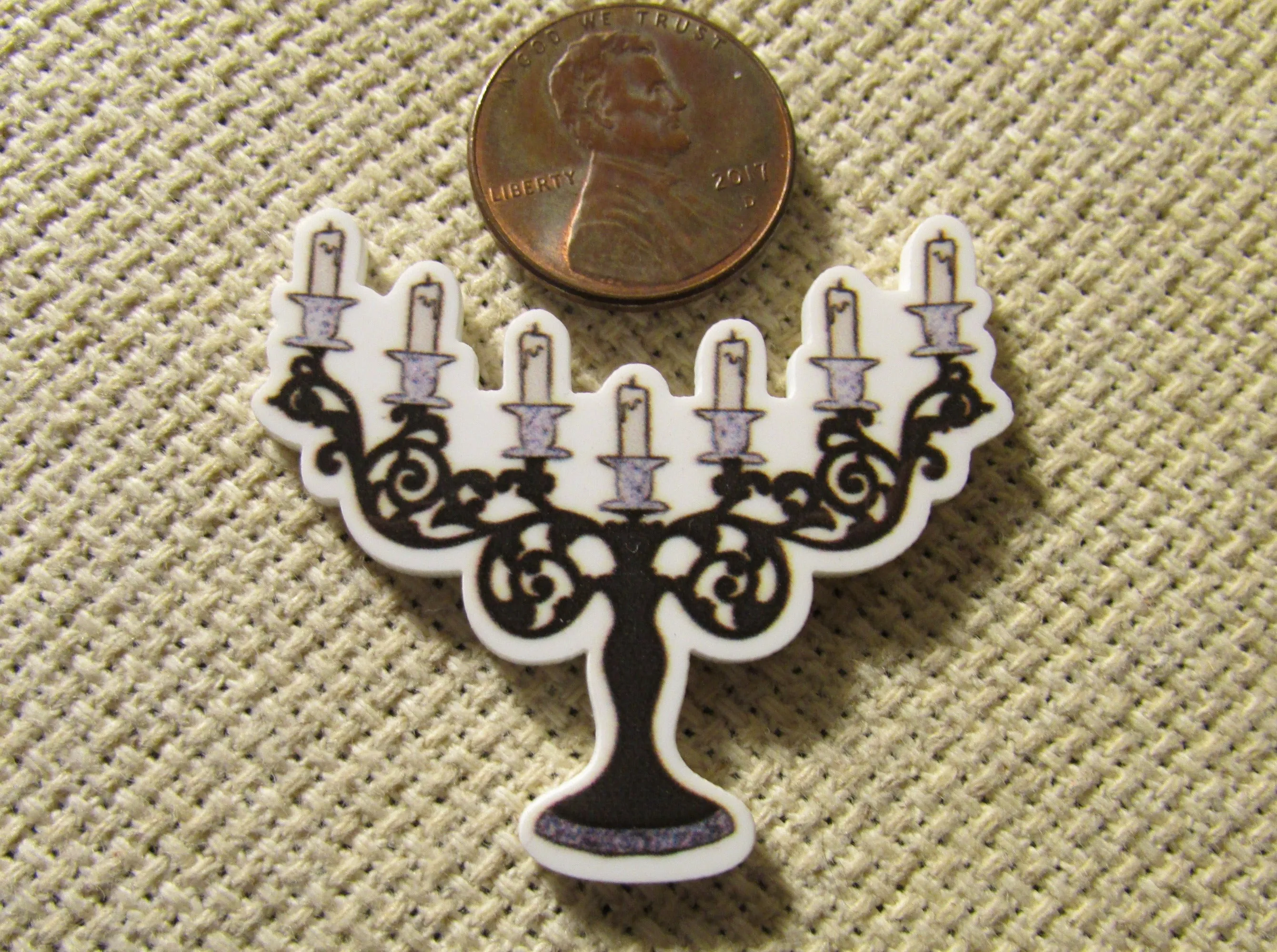 Candelabra Needle Minder, Cover Minder, Magnet