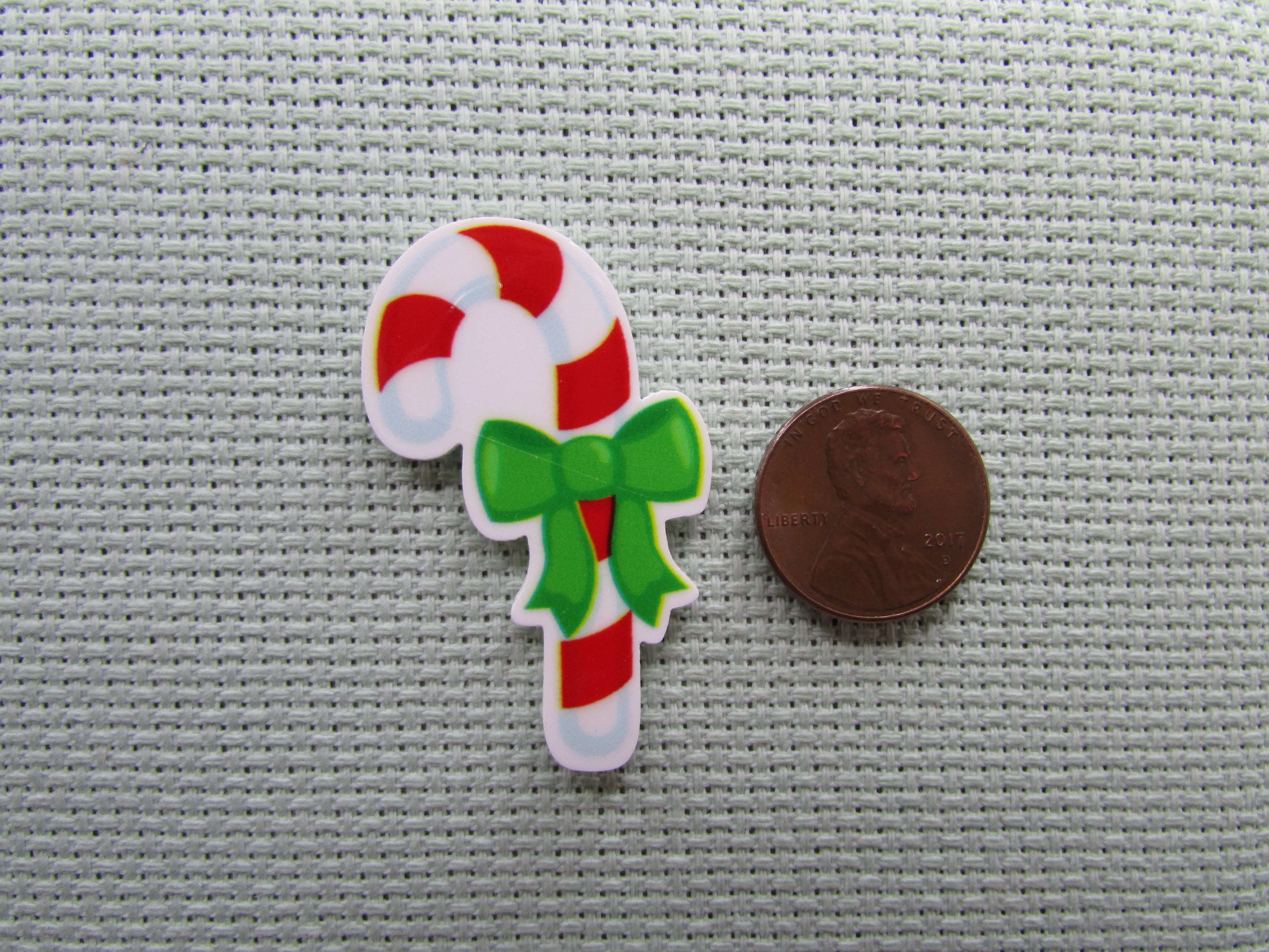 Candy Cane Needle Minder, Cover Minder, Magnet LAST ONE!!