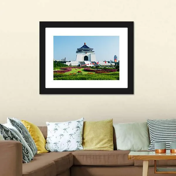 Chiang Kai-Shek Memorial Hall Canvas Wall Art