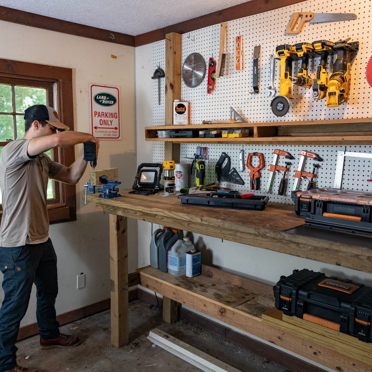 Clifton Power Tool Organizer | Garage Storage Rack