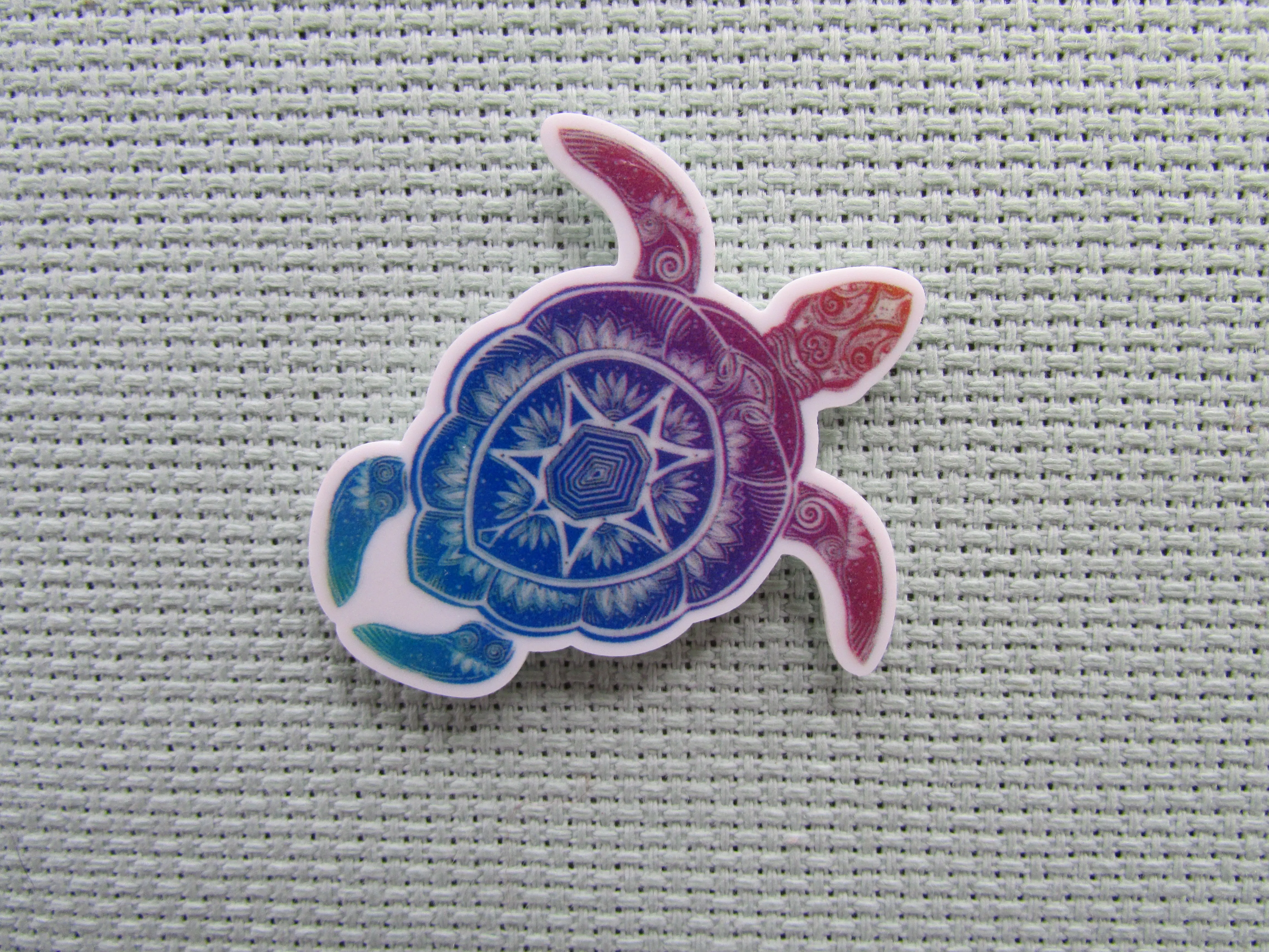 Colorful Turtle Needle Minder, Cover Minder, Magnet