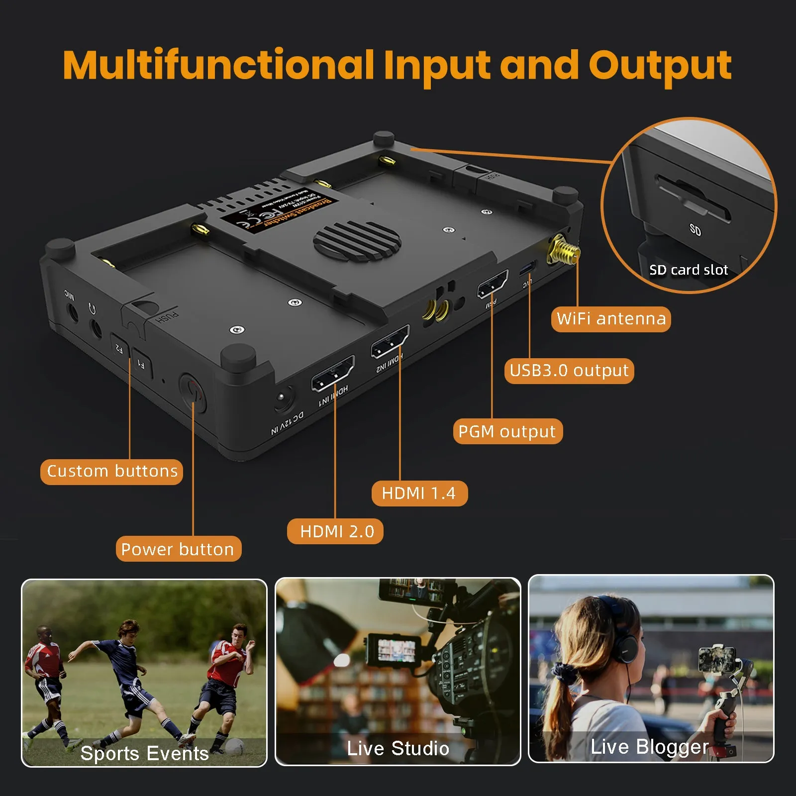 DiV-Fusion Touchscreen video switcher