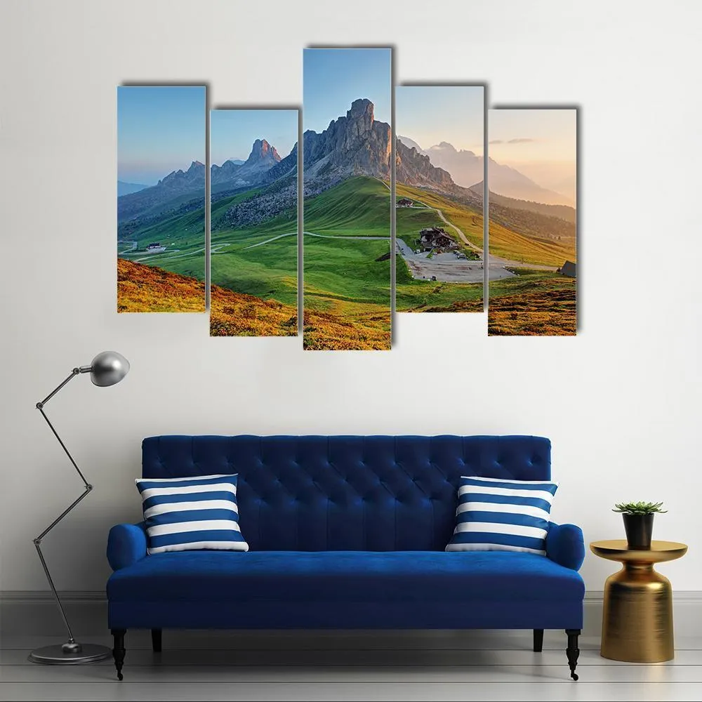 Dolomites Landscape Canvas Wall Art