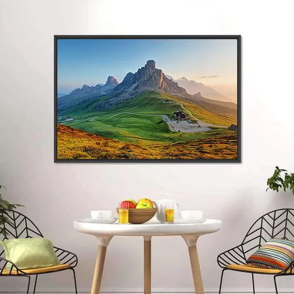 Dolomites Landscape Canvas Wall Art