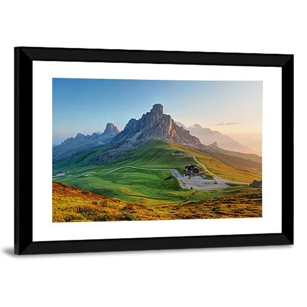 Dolomites Landscape Canvas Wall Art