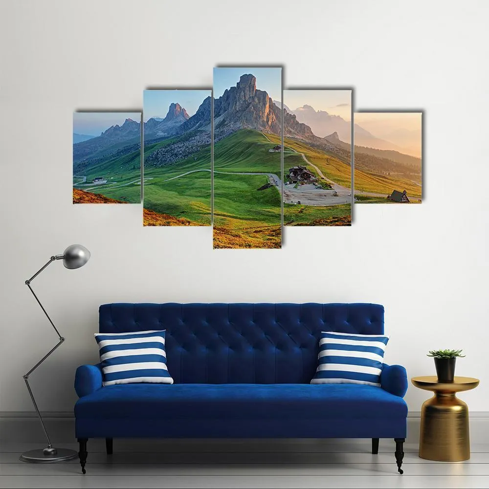 Dolomites Landscape Canvas Wall Art