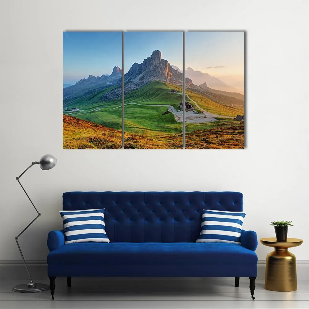 Dolomites Landscape Canvas Wall Art