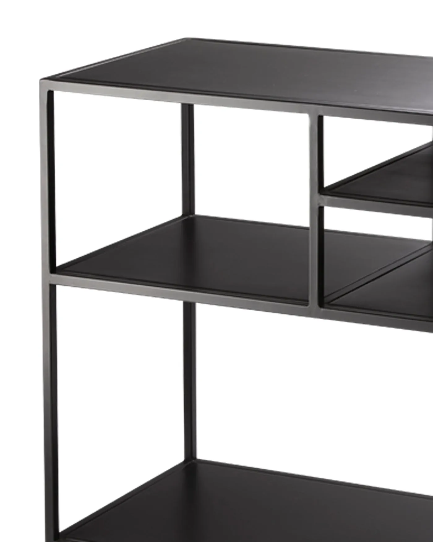 Element Shelved Console Table