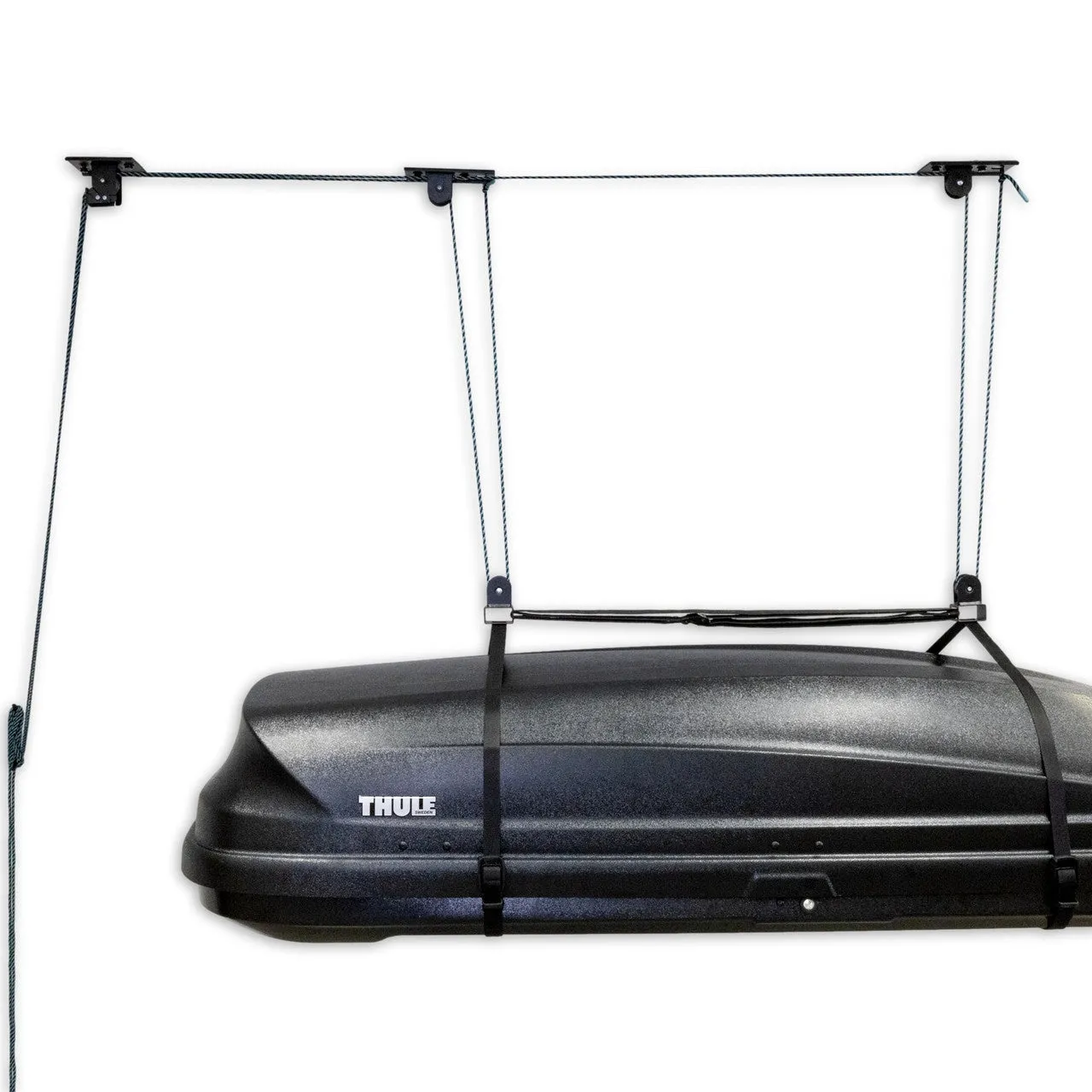 Elite Cargo Box Pulley Hoist System | Holds up to 150 lbs