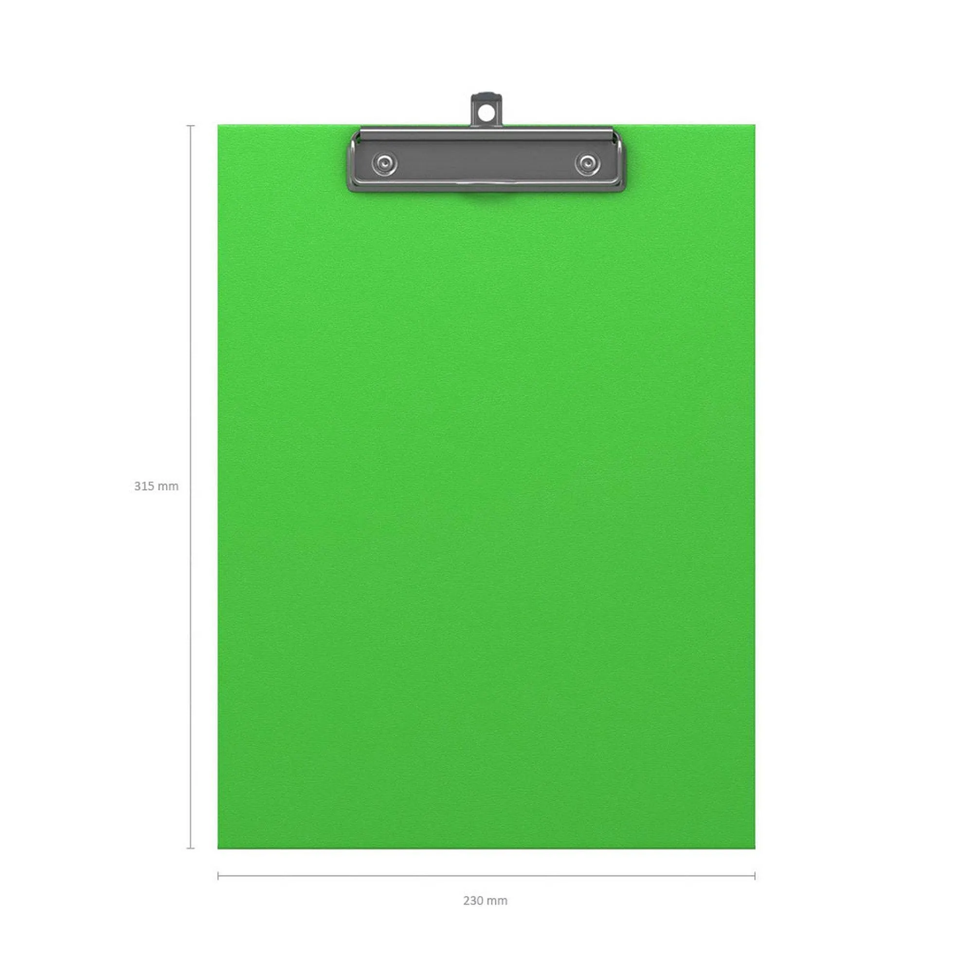 ErichKrause Clip-on tablet (Clip Board) Neon, A4, Green