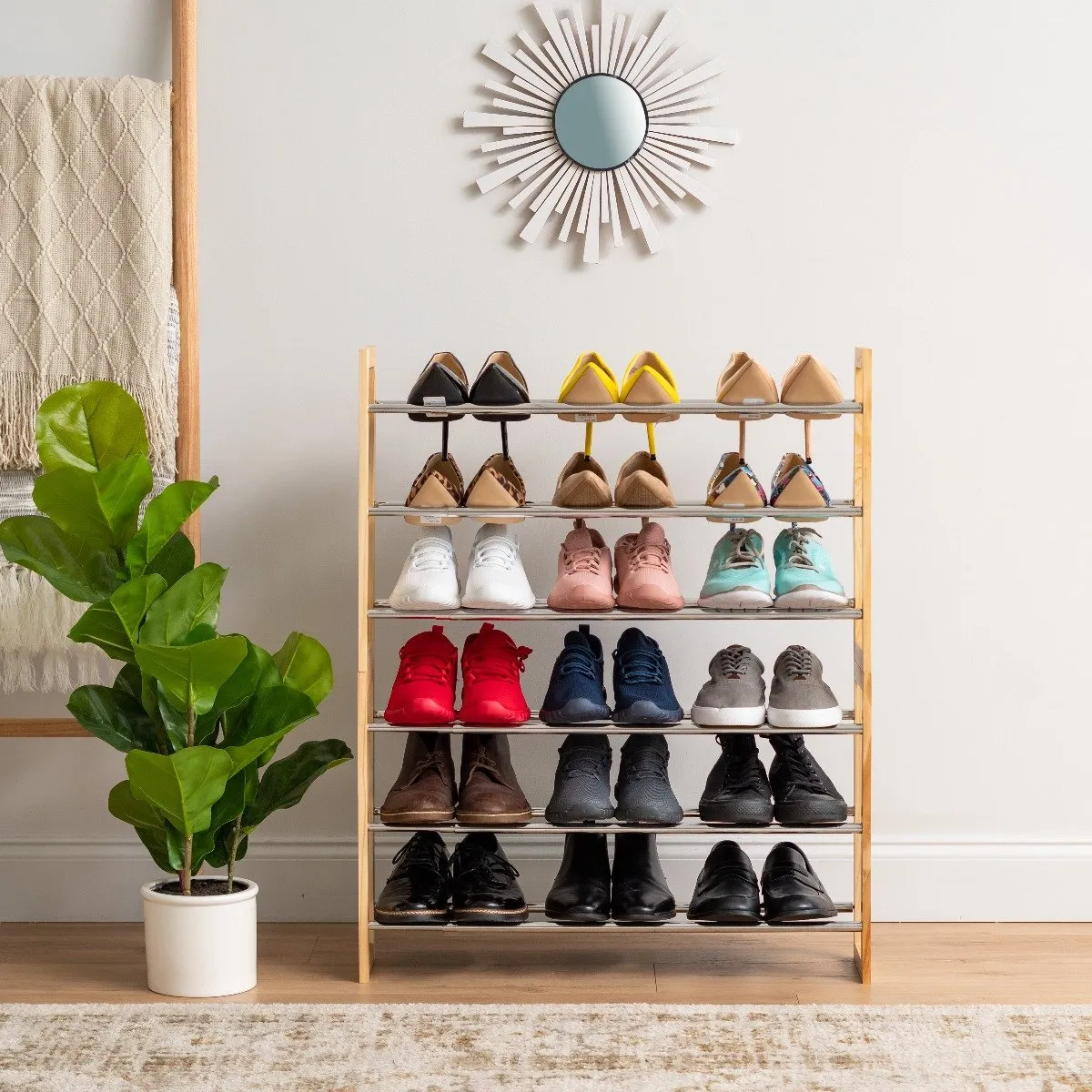 Extendable Shoe Rack - 3 Tier