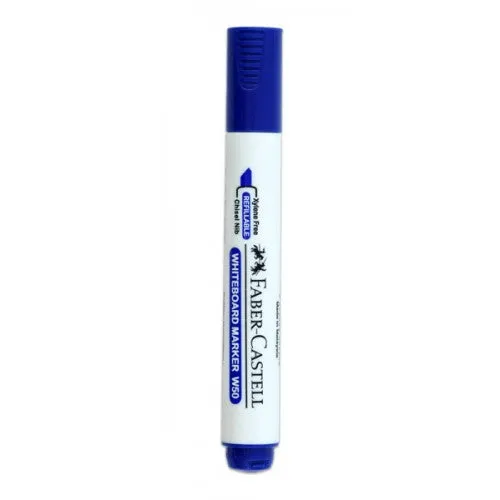 FABER-CASTELL Whiteboard Marker 253951(W50) Blue Chisel Tip