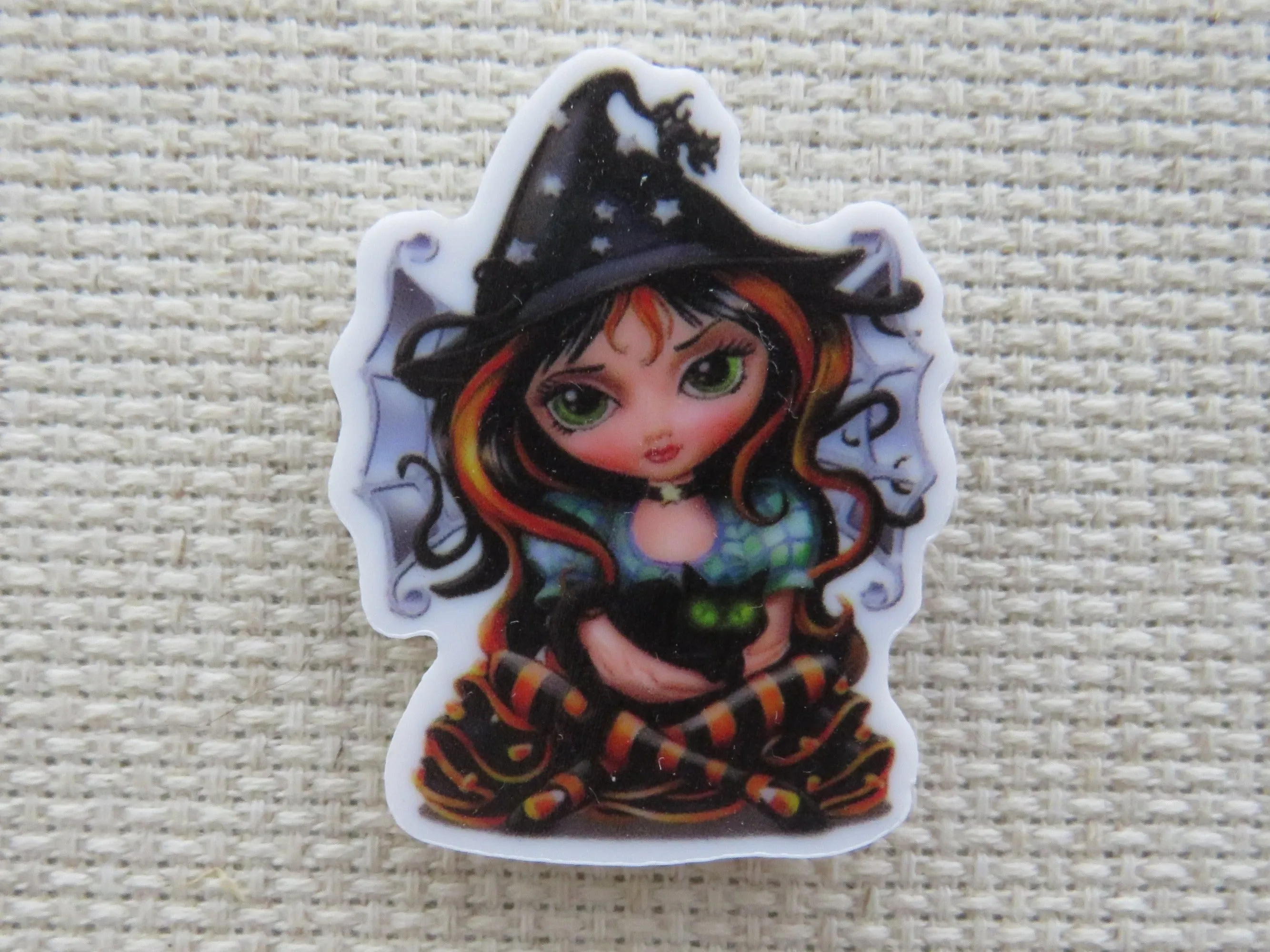 Fairy Witch Needle Minder, Cover Minder, Magnet