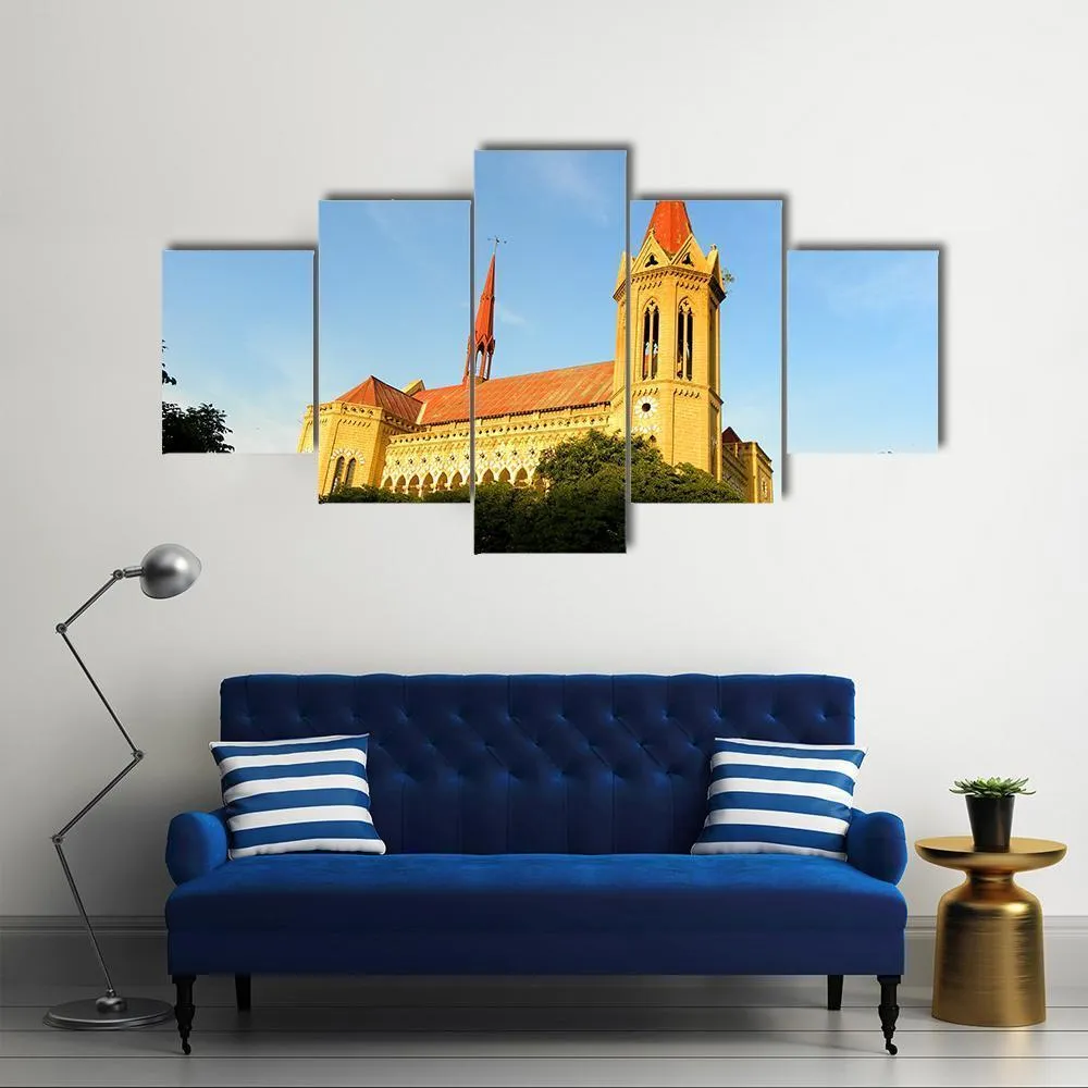 Frere Hall  Karachi Canvas Wall Art