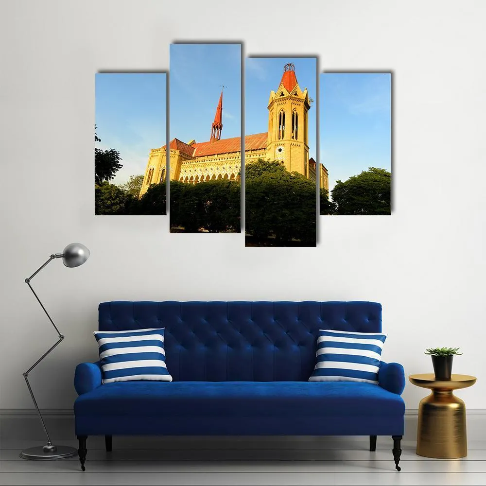 Frere Hall  Karachi Canvas Wall Art