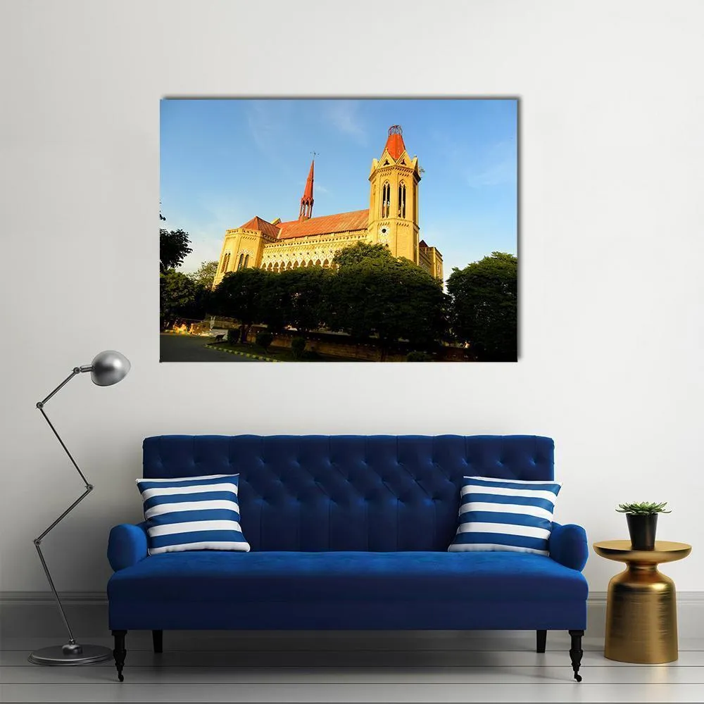 Frere Hall  Karachi Canvas Wall Art