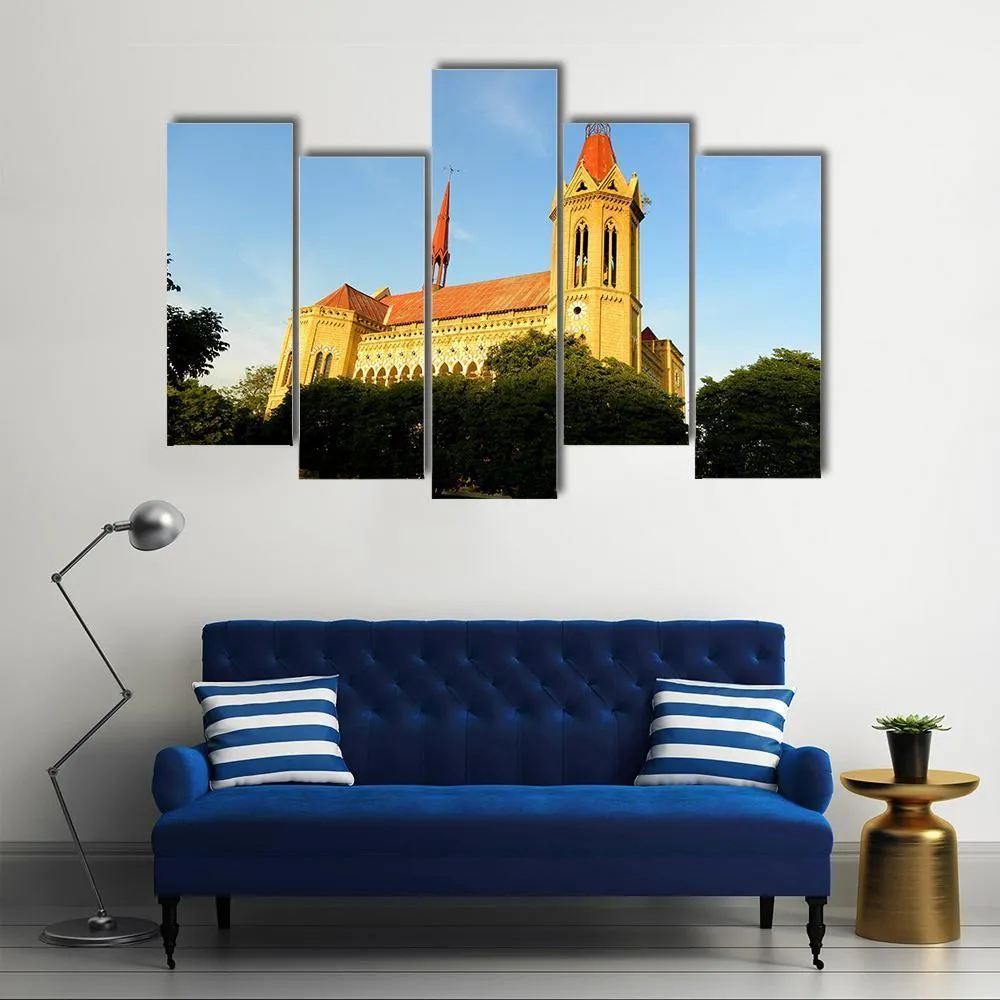 Frere Hall  Karachi Canvas Wall Art