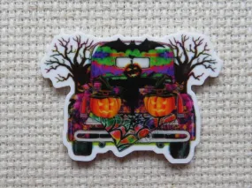 Fun Halloween Truck Needle Minder, Cover Minder, Magnet