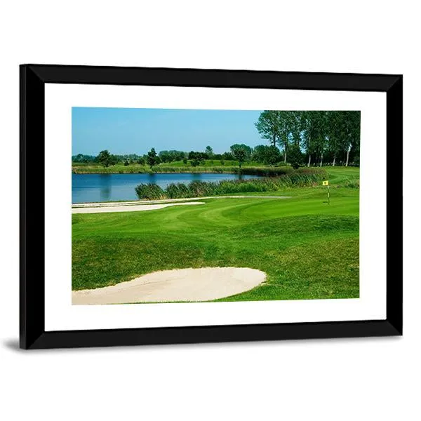 Golf Field Canvas Wall Art