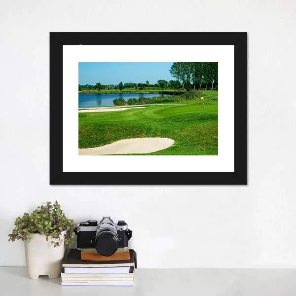 Golf Field Canvas Wall Art