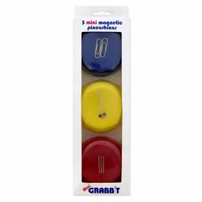 GRABBIT Mini Magnetic Pincushions - 3 inch