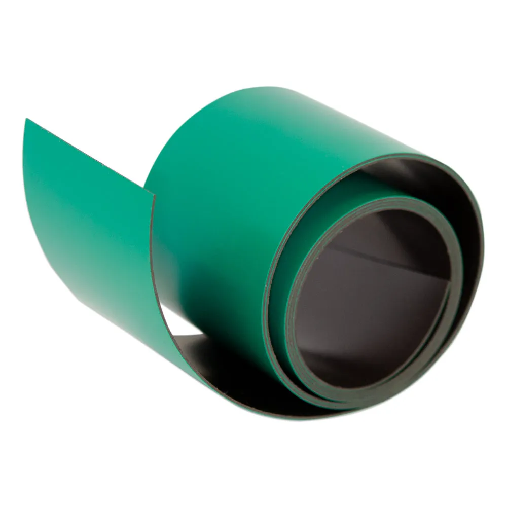 Green Magnetic Tape - 50mm x 0.6mm | PER METRE | Supplied As Continuous Length