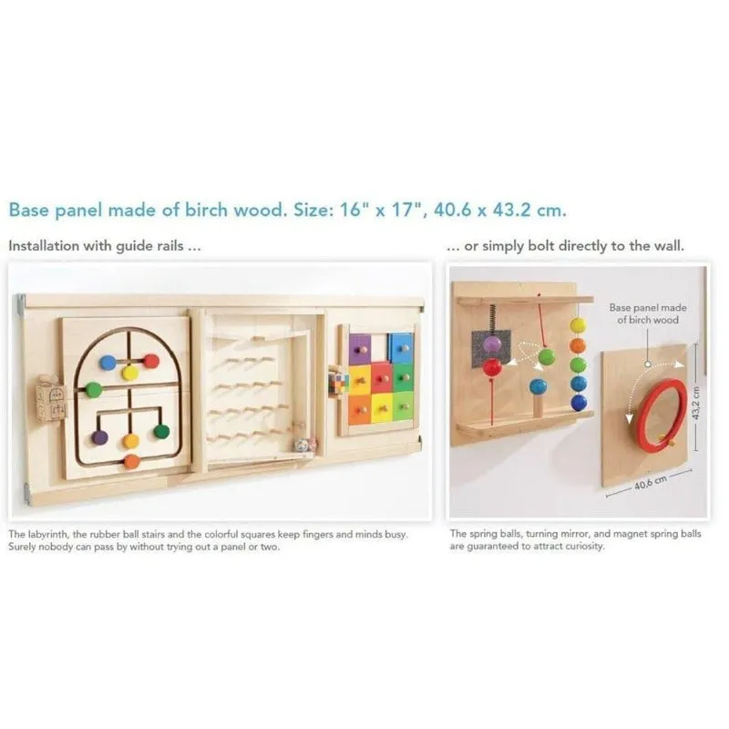 HABA Guide Rails for Sensory Wall Panels