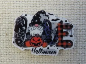 Halloween Love Gnome Needle Minder, Cover Minder, Magnet