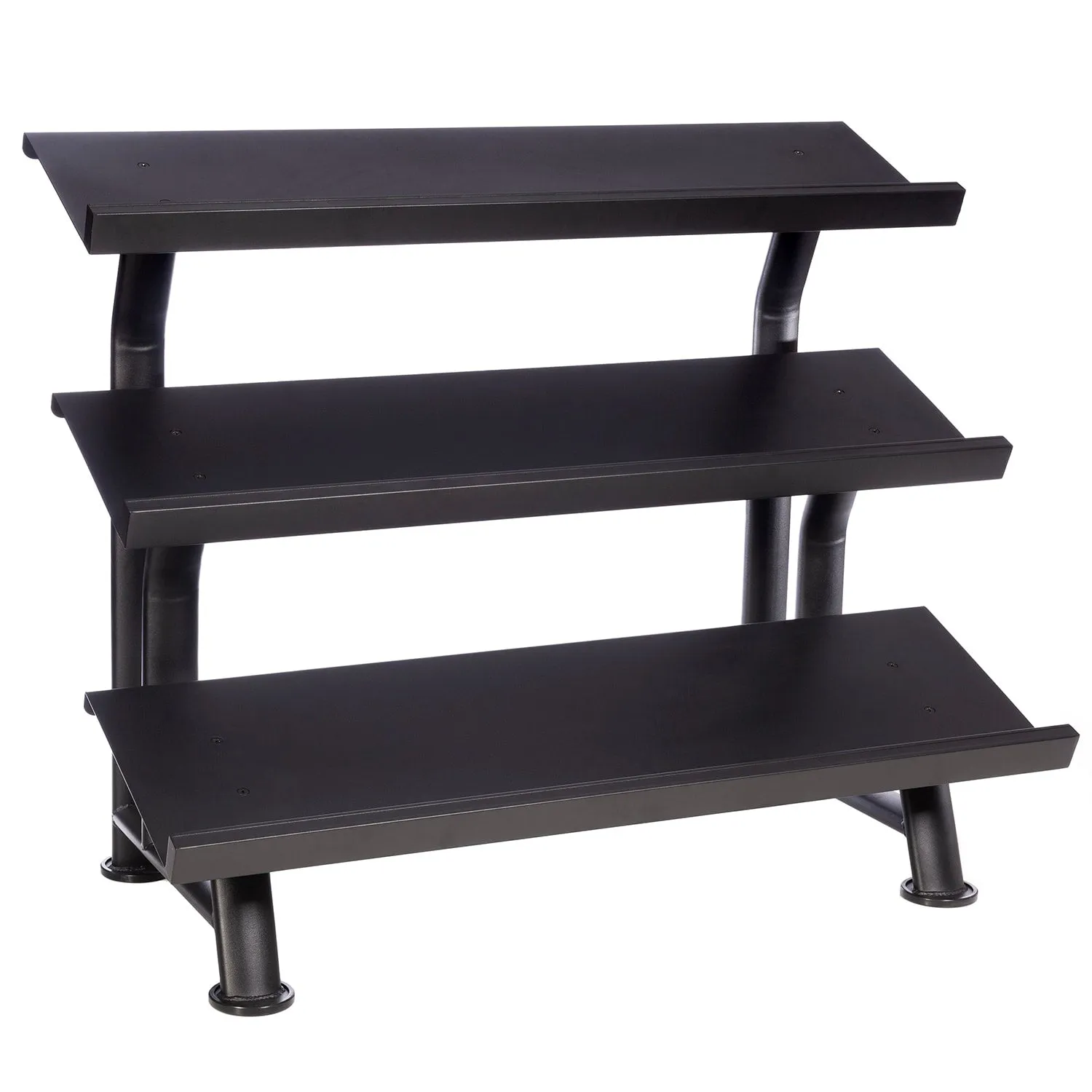 Hampton 3 Tier Flat Tray Dumbbell Rack