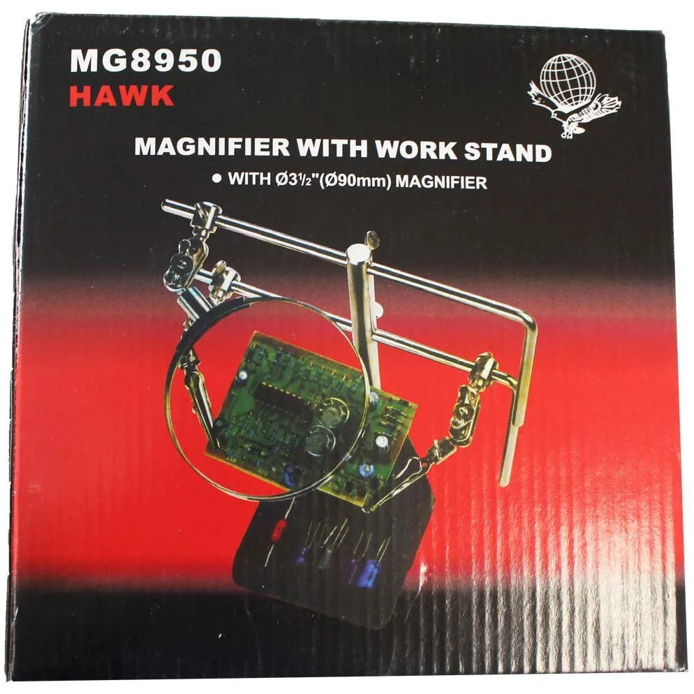 Helping Hand 2x Magnifier with Weighted Base  - MG-98950